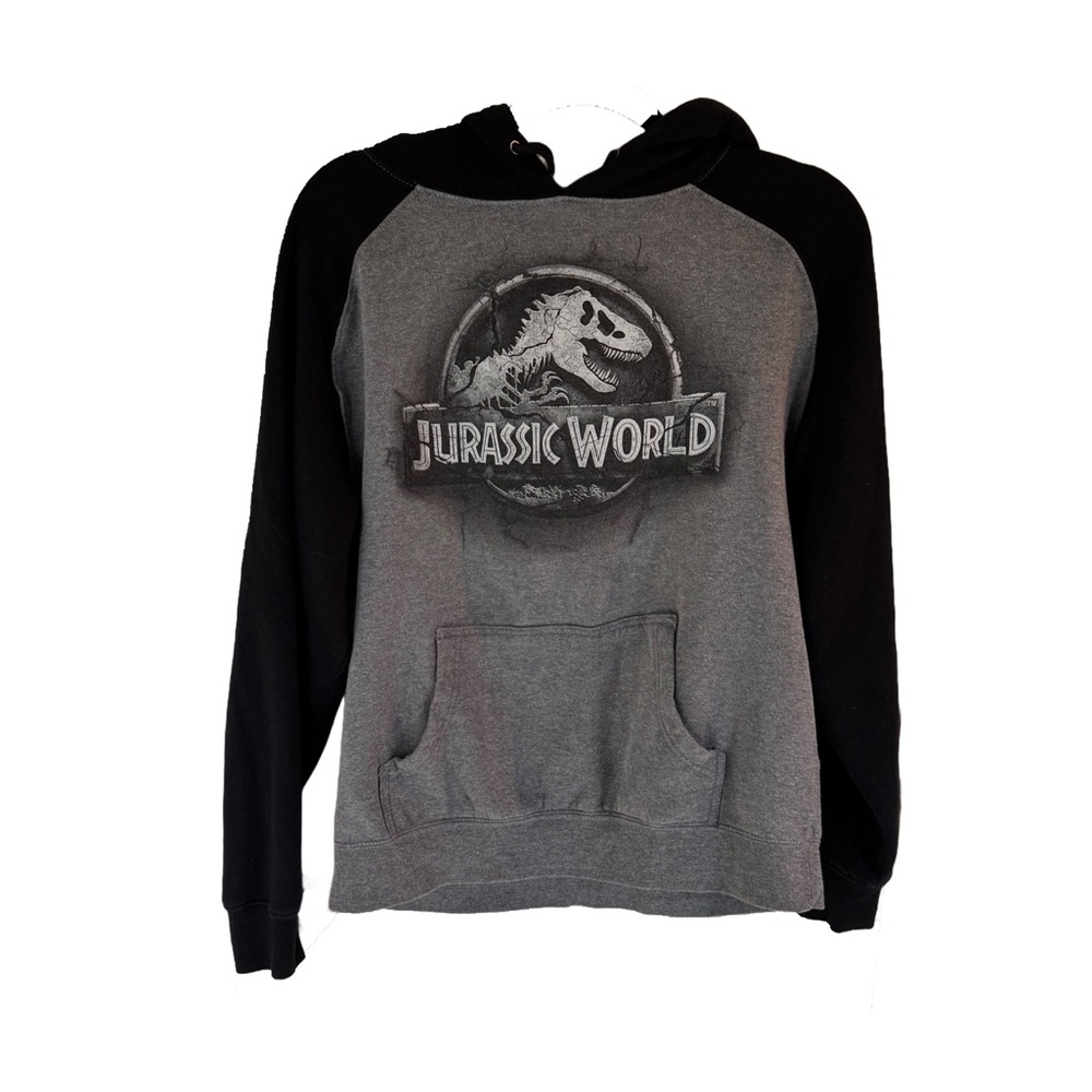Universal Studios Jurassic World Black and Gray Sweatshirt